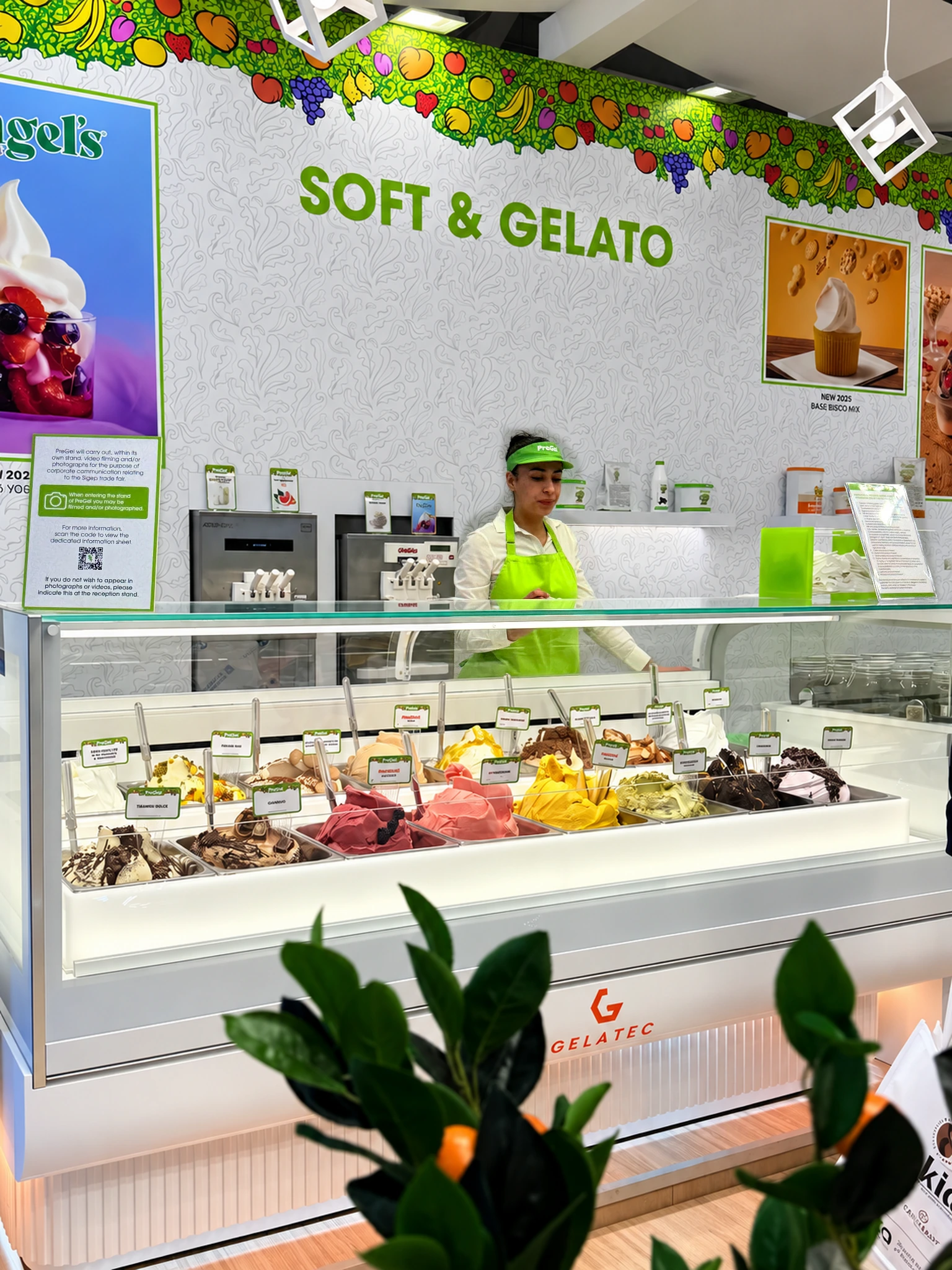 QUADRO представляет gelato на выставочном стенде Soft and Gelato